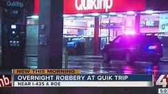 Overnight robbery at QuikTrip in Overland Park
