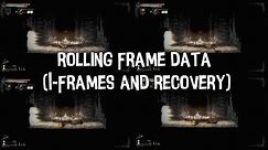 Salt and Sanctuary: Roll Frame Data (I-Frames and Recovery)