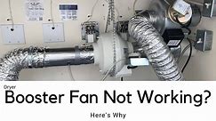 3 Reasons Why Dryer Booster Fan Is Not Working - DIY Appliance Repairs, Home Repair Tips and Tricks