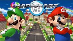Mario Kart Wii - Full Game Walkthrough (2 Player)