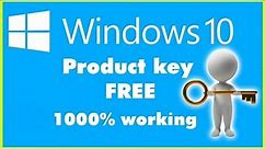 Activate Windows 10 Free Product Key 64 Bit 2019 | Permanently