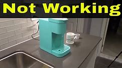 Keurig K Express Not Working After Descaling-How To Fix It Easily-Tutorial