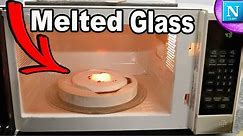 Melting GLASS In A Microwave | Nickipedia