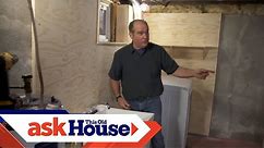 How to Install a Basement Laundry | Ask This Old House