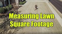 Measuring Lawn Square Footage