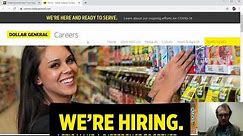 How to Apply for a Job with Dollar General