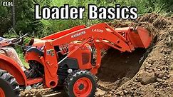 How to use a Front End Loader - Tips/Demo