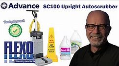 Introducing the SC100 Upright Scrubber from Advance-Nilfisk - Flexo Products
