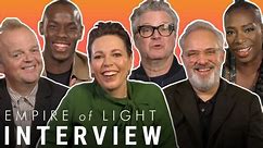 Empire of Light' Interviews with Olivia Coleman, Colin Firth, Michael Ward