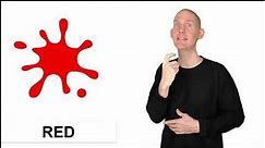 How To Sign RED in ASL | American Sign Language | Learn ASL | Sign Language Lesson