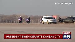 LIVE: President Biden departs Kansas City