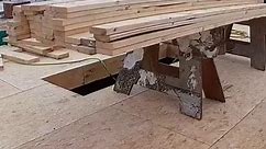 Solid set of saw horse’s is a must need on a framing site #framing #framer #fyp #parati | Wall Street Framers