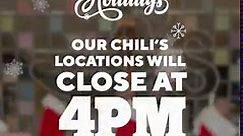 Chili's is Closing Early on Christmas Eve