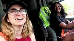 A Day In The Life Of A Woman Truck Driver | Eliante and Kayla👩‍❤️‍👩