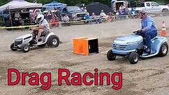 Lawn Tractor Drag Racing
