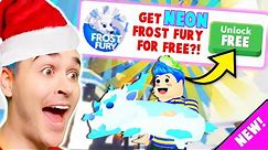 How To Get A FREE *NEON* FROST FURY In ADOPT ME!! Making and Trading NEON FROST FURY'S (Roblox)