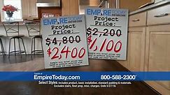 Empire Today 50-50-50 Sale TV Spot, 'It's Empire Today's BIGGEST Sale'
