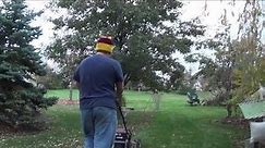 October Lawn Cutting Video #8 (HD)