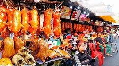 Most Popular Roast Pig, Chicken, Duck, Fruit, & More at Orussey Market Before Chinese New Year