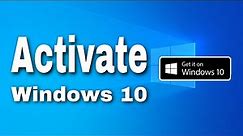 How To Activate Windows 10 (Step By Step)