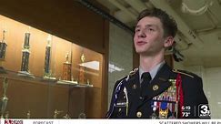Decorated Central High JROTC cadet receives national recognition for his academic, military achievements