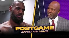 Lakers/Mavs Postgame Analysis, J.Worthy, Bron, AD, D-Lo, Kidd x Ham Reactions | Jan 17, 2024