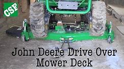 John Deere Drive-over Mower Deck