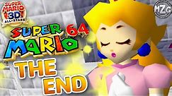 The End! Bowser Final Boss! - Super Mario 64 Gameplay Walkthrough Part 17 - Super Mario 3D All-Stars