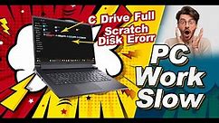 Fix PC Scratch Disk Full & Slow Performance: Easy Solutions for Hangs & Temporary Files Overload
