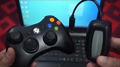 How To Connect a Wireless Xbox 360 Controller to PC/Laptop (Windows 10)