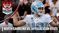 North Carolina Tar Heels vs. Appalachian State Mountaineers | Full Game Highlights