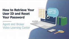 How to Retrieve Your User ID and Reset Your Password
