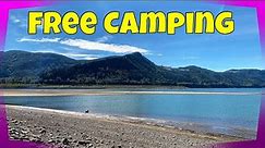 Free Camping at Riffe Lake in Washington State