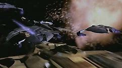 Star Trek: DS9 - massive starship battle! HQ