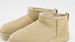 UGG Classic Ultra Mini boots in beige | ASOS