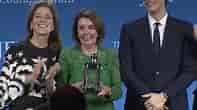 House Speaker Nancy Pelosi receives JFK Profile in Courage Award