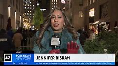 Massive crowds pack Rockefeller Center for Christmas tree lighting