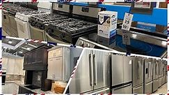 Lowe’s Appliances | Refrigerator | Stove | Kitchen Cabinet and counter top