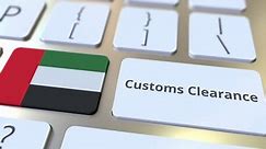 Customs Clearance Text Flag United Arab Stock Footage Video (100% Royalty-free) 1041809461 | Shutterstock