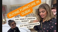 Furnishing a Dream: We are moving to 2-Bedroom Apartment in Dubai!