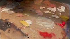 Oil paint in the freezer won’t freeze or dry, it will dry though if it’s a very thin layer.