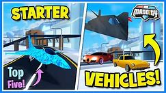 🚘 TOP 5 *BEST* STARTER VEHICLES IN MAD CITY!