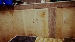 Making Kitchen Sink Cabinet using marine plywood 3/4 DIY kitchen cabinet design