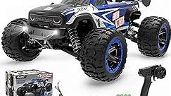 RACENT RC Truck 4x4 RC Car Sandstorm 1:16 30MPH All Terrain High Speed Remote Control Cars for Boys, Off-Road Monster Truck with 2.4Ghz Radio Control, 2 Rechargeable Batteries, Gifts for Kids Adults