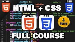 HTML & CSS Full Course for free 🌎 (2023)