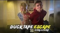 The Ultimate Duct Tape Escape Challenge - You Won't Believe How Fun This Was!😂
