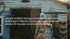 Get Customizable Prefab Wooden & Metal Storage Building In Wayne County, NC