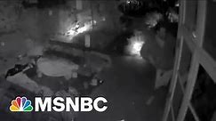 Surveillance video shows moment suspect broke into Pelosi home before hammer attack