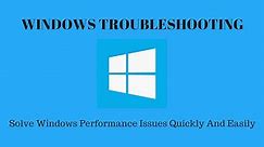 Windows Troubleshooting Season 1 Episode 1