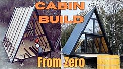 Building an A-Frame Cabin in 3 Days: Our Prefabricated Kit Journey